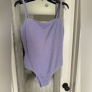 One piece bathing suit
